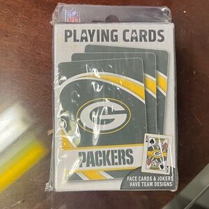 Packers Playing Cards - Green and Yellow